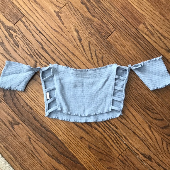 Ribbed crop top - Picture 2 of 4